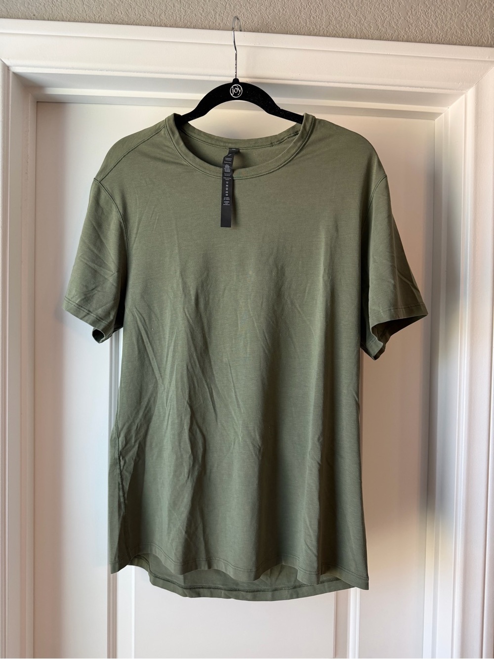lululemon athletica Men's Crew Tee - Olive Green
